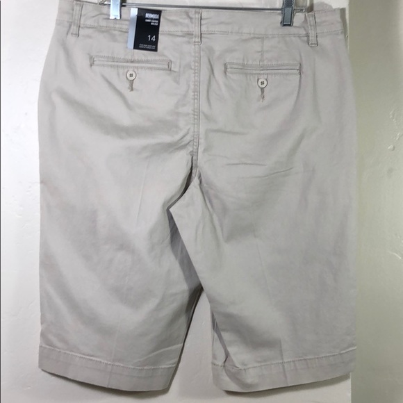Size 14 Style & Co. Twill Bermuda Shorts. B9 - Picture 6 of 8